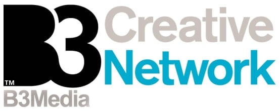 B3 media logo