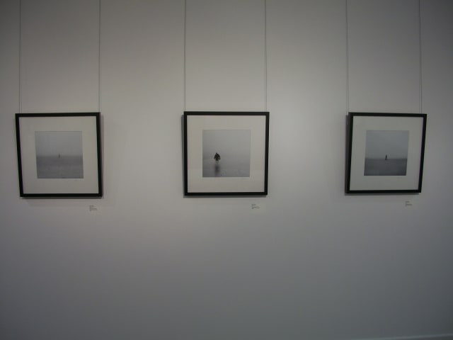 Three photographs from Mark Tamer's No Horizon series