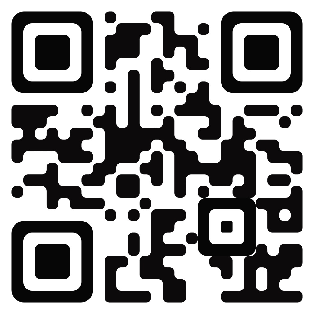 QR Code which, when scanned with a mobile device, redirects the user to the correct app store in which they can download The Mine