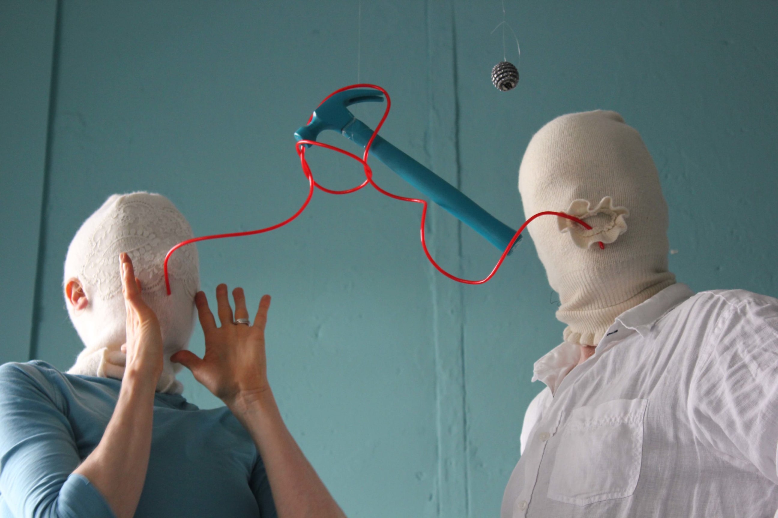 Masks Connected - Lightbox/Print (2014)
