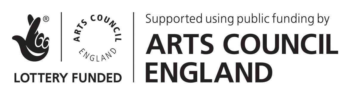 Arts Council Funded. Image Logo.