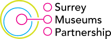 Surrey Museums Consultative Committee/ Surrey History Centre logo